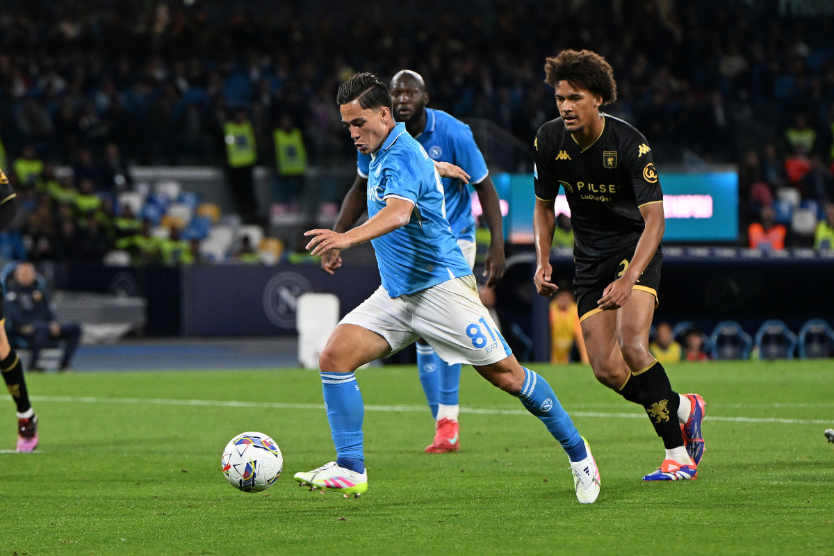 Raspadori targeted as part of total Atalanta revamp of attack 6 NAPLES, ITALY - MAY 11: Giacomo Raspadori of Napoli scores his side second goal during the Serie A match between Napoli and Genoa at Stadio Diego Armando Maradona on May 11, 2025 in Naples, Italy. (Photo by Francesco Pecoraro/Getty Images)