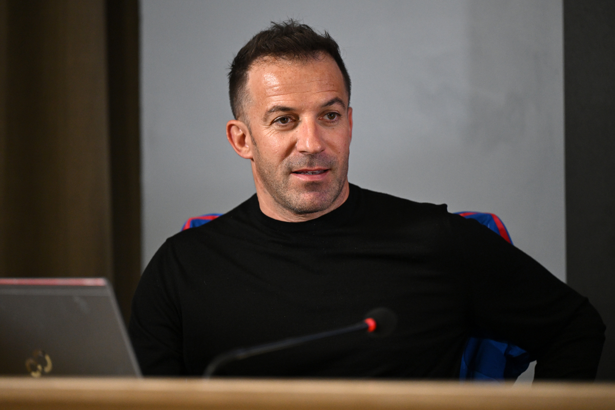 Del Piero’s verdict on Juventus’ 2024-25 season 4 Alessandro Del Piero looks on during a press conference at Centro Tecnico Federale di Coverciano on June 03, 2024 in Florence, Italy. (Photo by Claudio Villa/Getty Images)