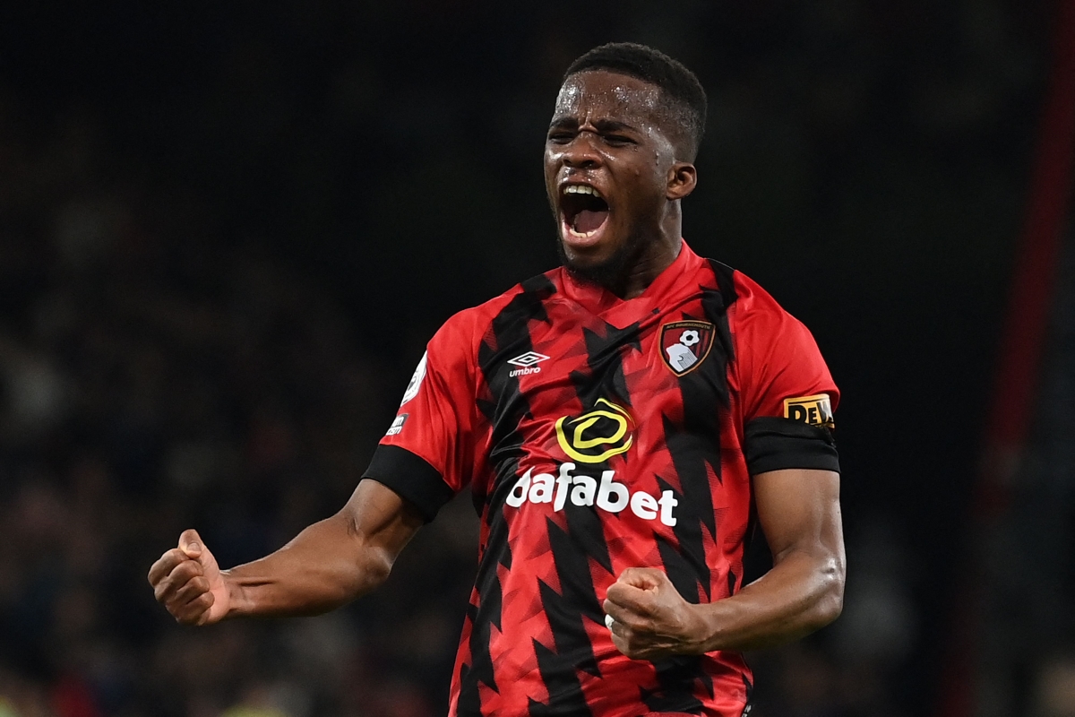 Bournemouth set Traore price amid Atalanta, Bologna and Fiorentina interest 7 Bournemouth midfielder Hamed Traore (R) celebrates their opening goal during the English Premier League football match between Bournemouth and Newcastle United at the Vitality Stadium in Bournemouth, southern England on February 11, 2023. (Photo by Glyn KIRK / AFP) (Photo by GLYN KIRK/AFP via Getty Images)