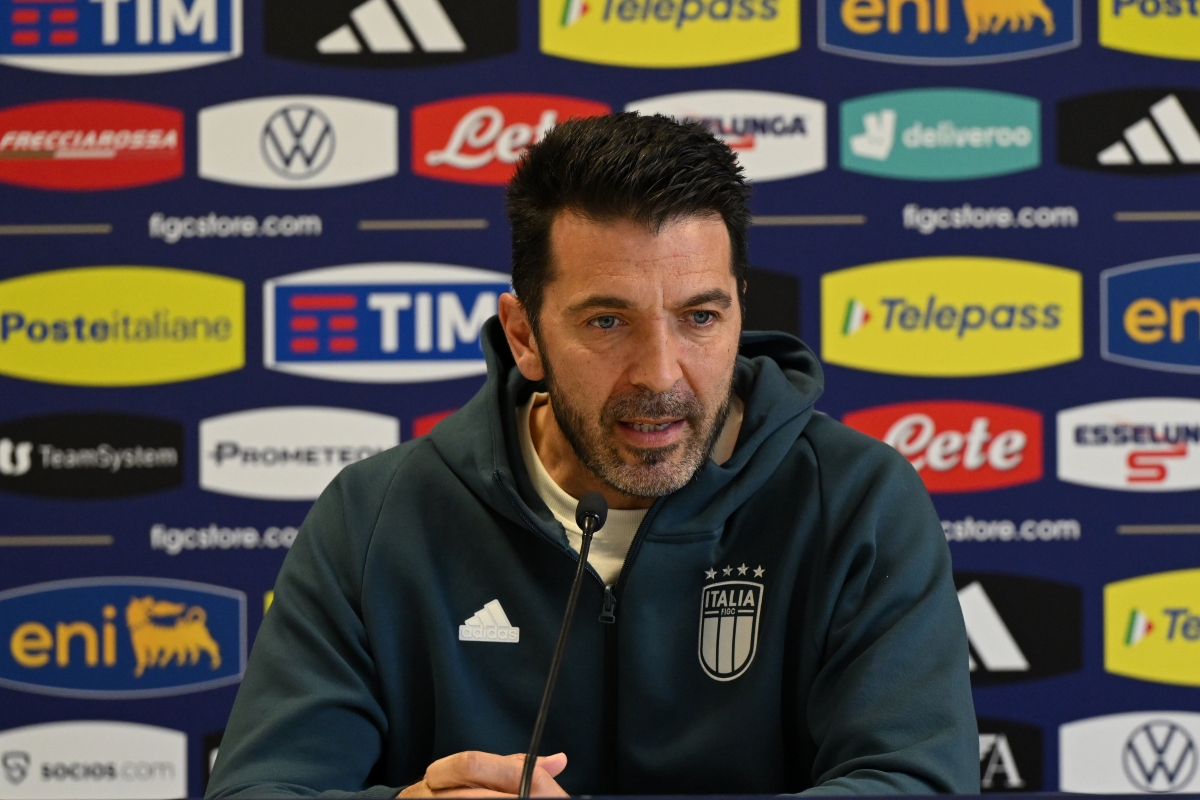 Three things spotted in Italy’s training session today 10 ISERLOHN, GERMANY - JUNE 12: Head delegation of Italy Gianluigi Buffon speaks with the media during Italy press conference at Hemberg-Stadion on June 12, 2024 in Iserlohn, Germany. (Photo by Claudio Villa/Getty Images for FIGC)