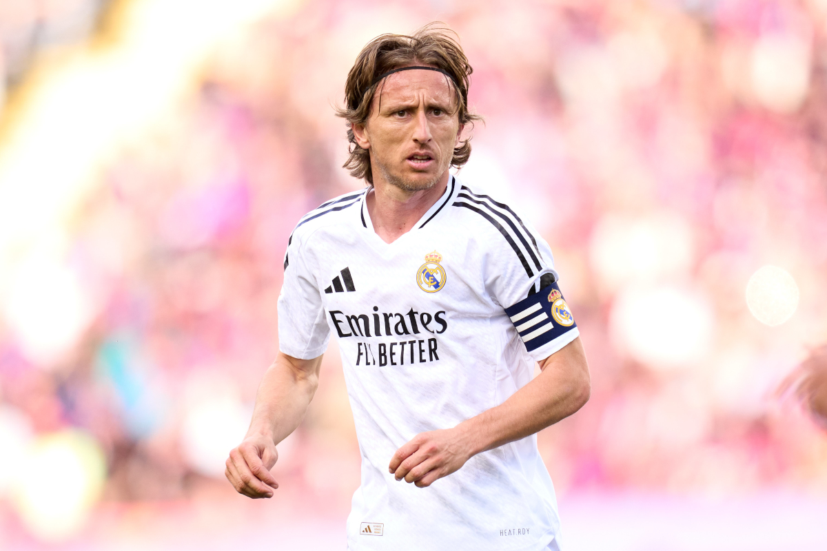 Modric works out final Milan details before medical 6 BARCELONA, SPAIN - MAY 11: Luka Modric of Real Madrid CF looks on during the LaLiga match between FC Barcelona and Real Madrid CF at Estadi Olimpic Lluis Companys on May 11, 2025 in Barcelona, Spain. (Photo by Alex Caparros/Getty Images)
