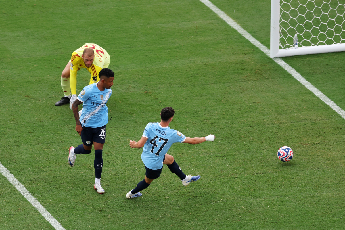 Man City’s lesson shows Juventus need more than Tudor says 10 ORLANDO, FLORIDA - JUNE 26: Phil Foden #47 of Manchester City scores his team's fourth goal during the FIFA Club World Cup 2025 group G match between Juventus FC and Manchester City FC at Camping World Stadium on June 26, 2025 in Orlando, Florida. (Photo by Megan Briggs/Getty Images)