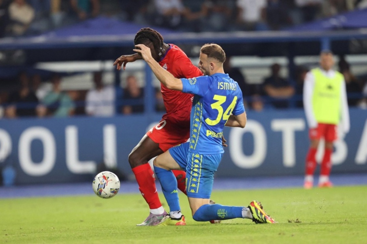 Serie A transfers: Torino target Oristanio, Fiorentina follow Inter striker 9 Juventus target Ardian Ismajli in action for Empoli against Fiorentina and Italy striker Moise Kean.