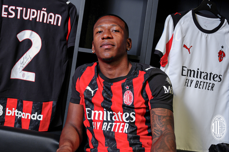 Official: Pervis Estupinan joins Serie A side Milan on a permanent transfer from Brighton.
