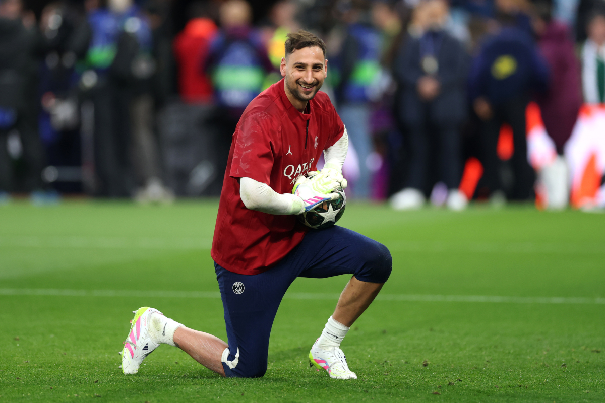 Donnarumma targeted by Galatasaray as PSG contract running down 4 BIRMINGHAM, ENGLAND - APRIL 15: Gianluigi Donnarumma of Paris Saint-Germain reacts during the warm up prior to the UEFA Champions League 2024/25 Quarter Final Second Leg match between Aston Villa FC and Paris Saint-Germain at Villa Park on April 15, 2025 in Birmingham, England. (Photo by Carl Recine/Getty Images)