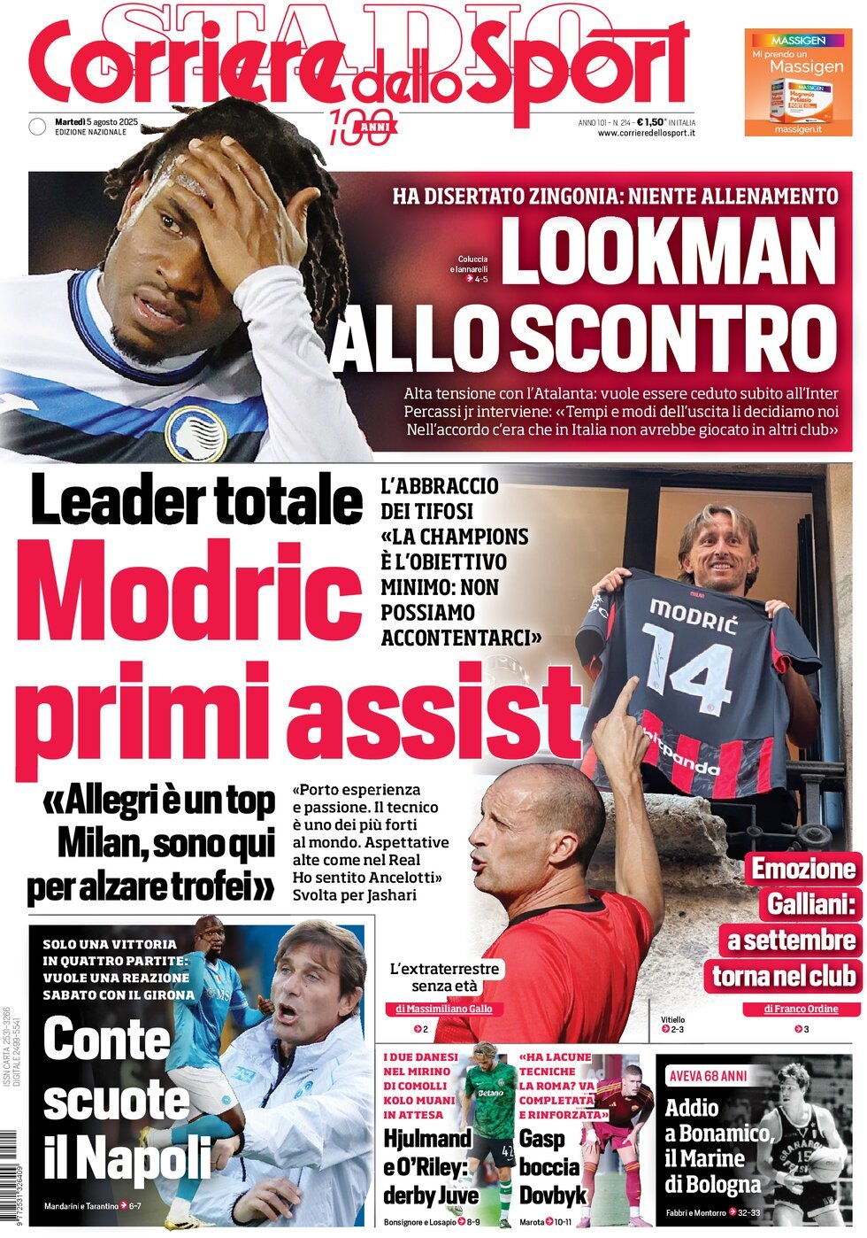 Today’s Papers: Lookman clash, Modric assist, Gasp sinks Pellegrini 6 Today’s Papers: Lookman clash, Modric assist, Gasp sinks Pellegrini 5