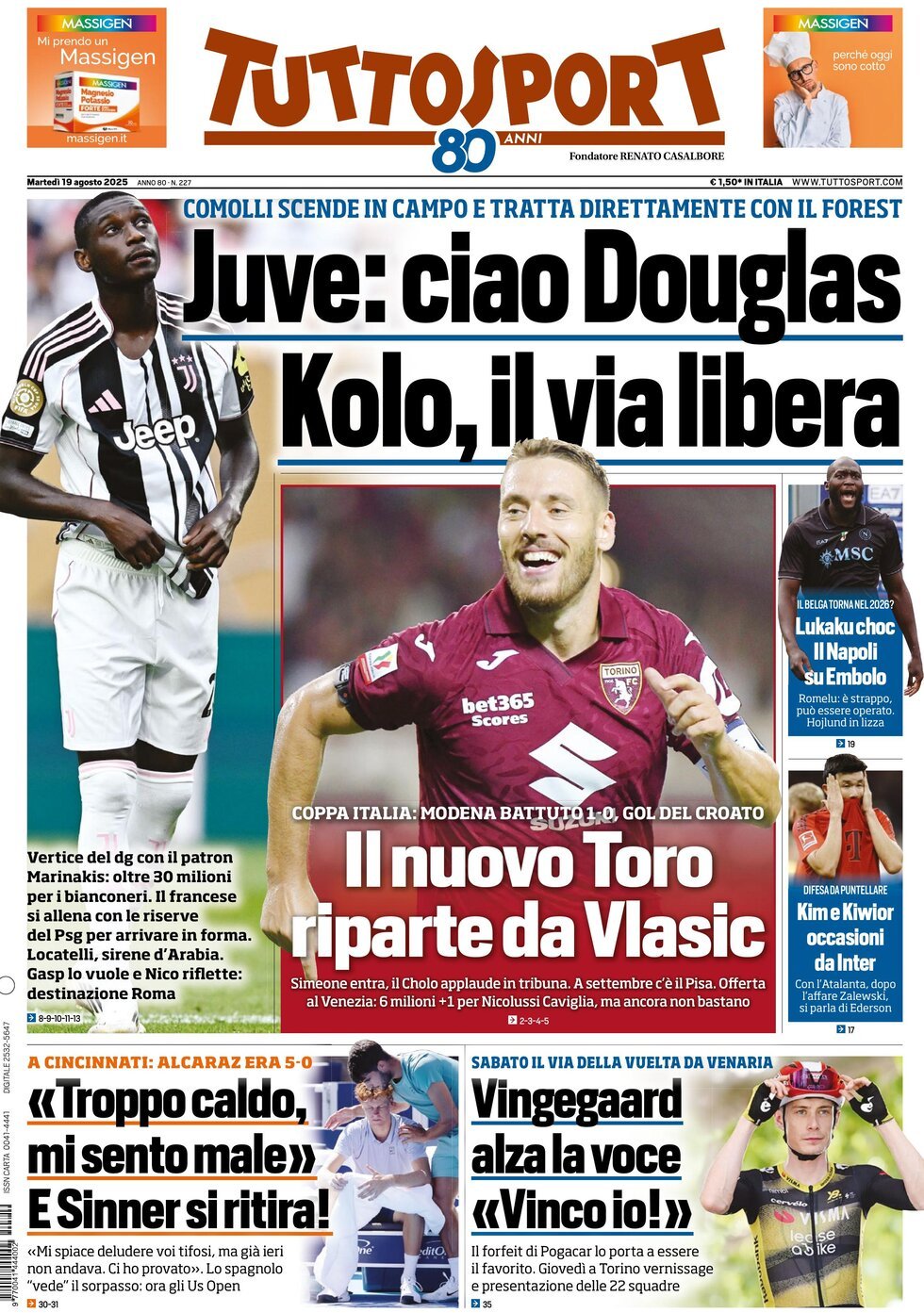 Today’s Papers: Lukaku changes everything, Hojlund open for Napoli, 7 Today’s Papers: Lukaku changes everything, Hojlund open for Napoli, 6