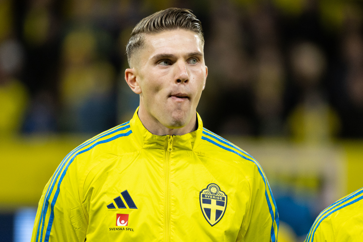 De Laurentiis: PSG offered over 200m for Kvaratskhelia and Osimhen, Napoli wanted Gyokeres 7 SOLNA, SWEDEN - NOVEMBER 16: Viktor Gyokeres during the UEFA Nations League 2024/25 League C Group C1 match between Sweden and Slovakia at Strawberry Arena on November 16, 2024 in Solna, Sweden. (Photo by Michael Campanella/Getty Images)