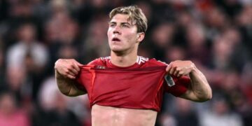 Hojlund può tornare in Italia due anni dopo l'addio. Le big di Serie A osservano e aspettano sviluppi