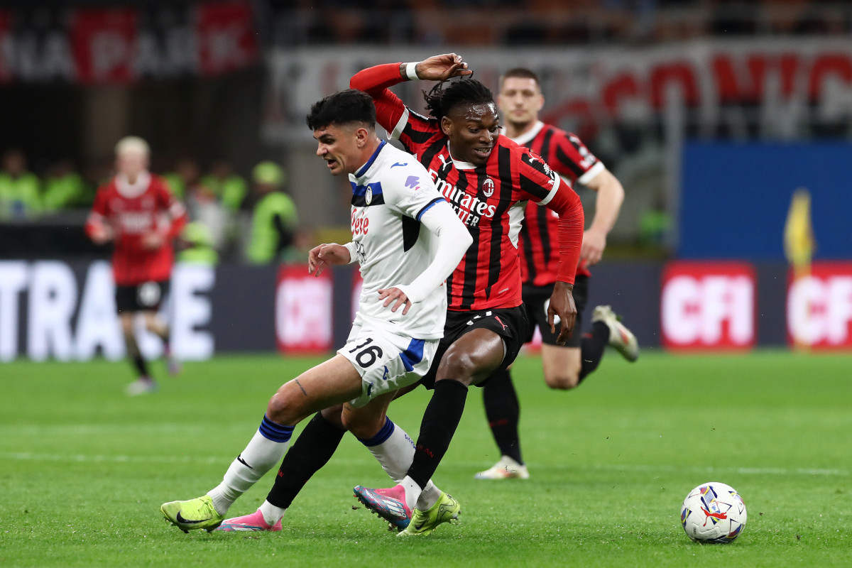 Full Serie A fixtures and kick-off times for Week 3 to 12 announced 28 MILAN, ITALY - APRIL 20: Rafael Leao of AC Milan battles for possession with Raoul Bellanova of Atalanta during the Serie A match between AC Milan and Atalanta at Stadio Giuseppe Meazza on April 20, 2025 in Milan, Italy. (Photo by Marco Luzzani/Getty Images)