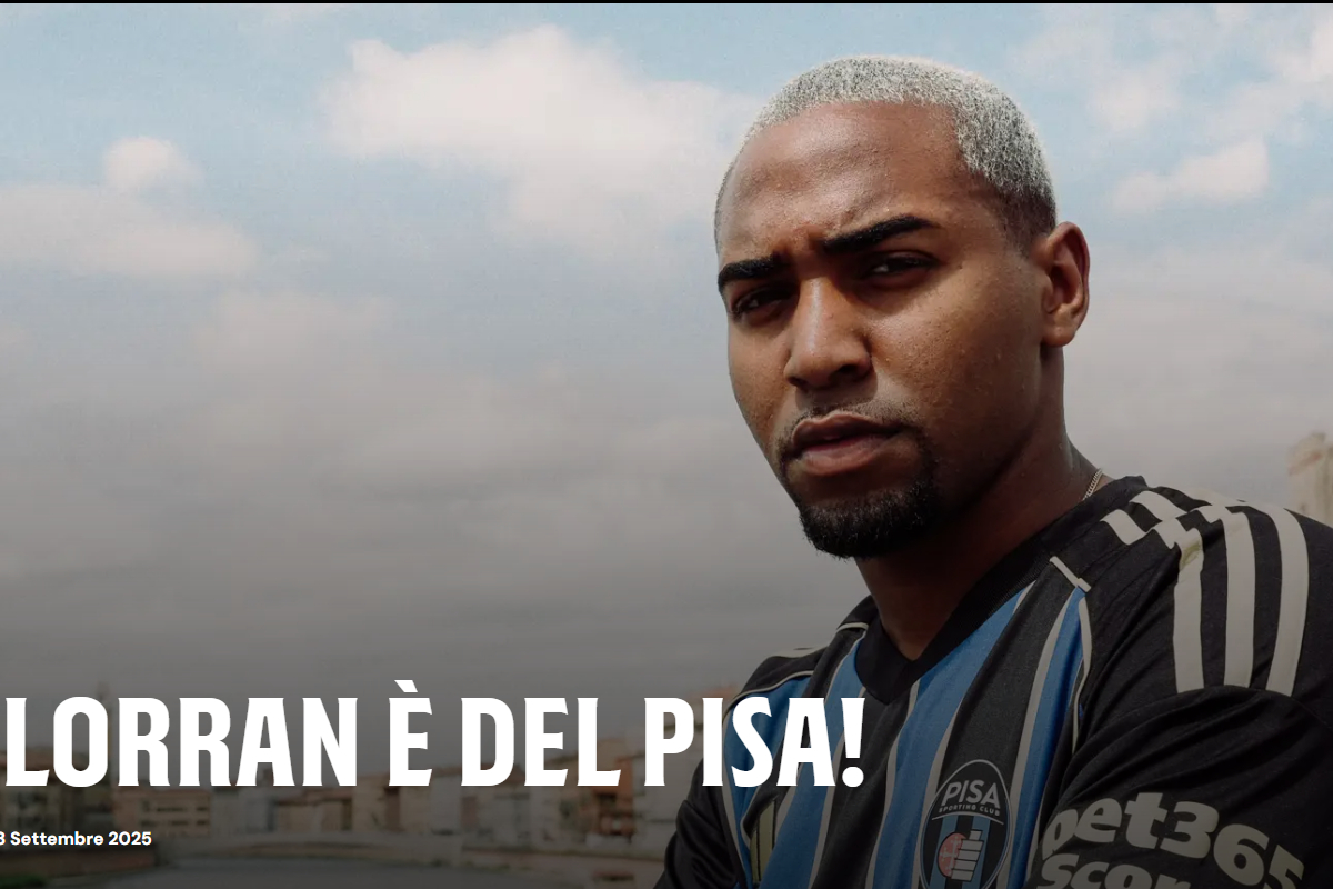 Busy Pisa deadline day deals for Albiol, Lorran and Bonfanti 7 Lorran joins Pisa from Flamengo