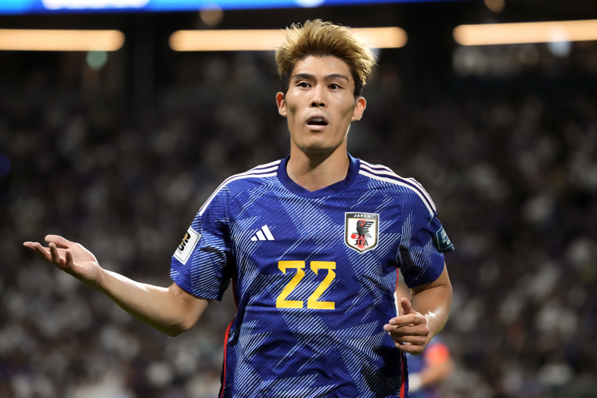 Former Juventus and Inter stars amongst best free agents Serie A clubs could still sign 6 HIROSHIMA, JAPAN - JUNE 11: Takehiro Tomiyasu of Japan looks on during the FIFA World Cup Asian second qualifier Group B match between Japan and Syria at Edion Peace Wing Hiroshima on June 11, 2024 in Hiroshima, Japan. (Photo by Koji Watanabe/Getty Images)