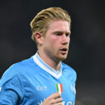 NAPLES, ITALY - AUGUST 30: Kevin De Bruyne of SSC Napoli during the Serie A match between SSC Napoli and Cagliari Calcio at Stadio Diego Armando Maradona on August 30, 2025 in Naples, Italy. (Photo by Francesco Pecoraro/Getty Images)