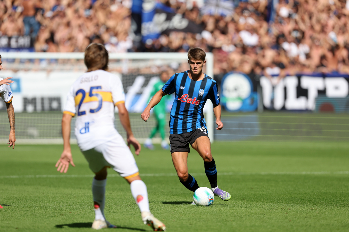 BERGAMO, ITALY - SEPTEMBER 14: Charles De Ketelaere of Atalanta BC during the Serie A match between Atalanta BC and US Lecce at Gewiss Stadium on September 14, 2025 in Bergamo, Italy. (Photo by Maurizio Lagana/Getty Images)