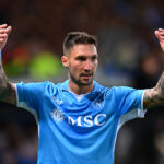 PARMA, Italia - 18 maggio: Matteo Politano di Napoli reagisce durante la partita di Serie A tra Parma e Napoli allo stadio Ennio Tardini il 18 maggio 2025 a Parma, in Italia. (Foto di Alessandro Sabattini/Getty Images)