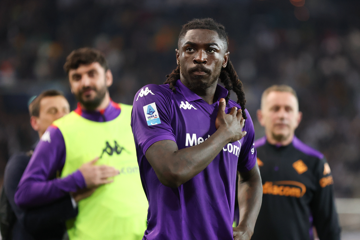 All 189 Serie A players away on international duty 15 UDINE, ITALY - MAY 25: Moise Kean of Fiorentina at the end of the Serie A match between Udinese and Fiorentina at Stadio Friuli on May 25, 2025 in Udine, Italy. (Photo by Timothy Rogers/Getty Images)