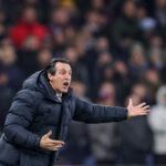 EPA11744382 L'allenatore dell'Aston Villa Unai Emery reagisce durante la partita della UEFA Champions League tra Aston Villa e Juventus a Birmingham, Gran Bretagna, 27 novembre 2024. EPA-Efe/Adam Vaughan