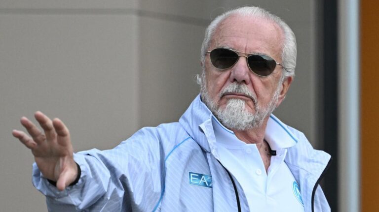De Laurentiis esulta: "Bellissima vittoria!  Tutti uniti, perché questo è il vero Napoli!"