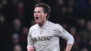 Napoli, McTominay verso il recupero per la sfida a Bergamo