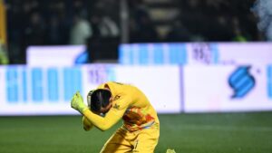 Petardo contro Audero in Cremonese-Inter: Daspo 4 anni a tifoso 19enne