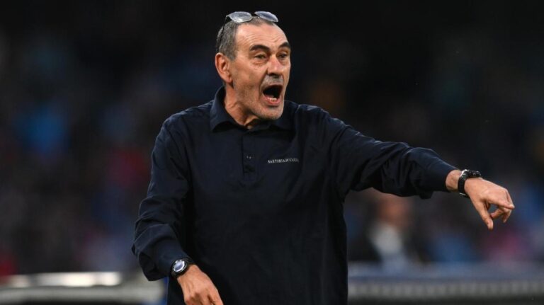 Lazio, Sarri: "Poco ascoltato, incerto sul futuro ma non pentito"
