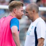 «Kevin, Kevin!»: De Bruyne non si gira, Allegri ribolle. E per Venezia avvisa il Napoli: «Senza umiltà usciamo con le ossa rotte» 6 «Kevin, Kevin!»: De Bruyne non si gira, Allegri ribolle. E per Venezia avvisa il Napoli: «Senza umiltà usciamo con le ossa rotte»